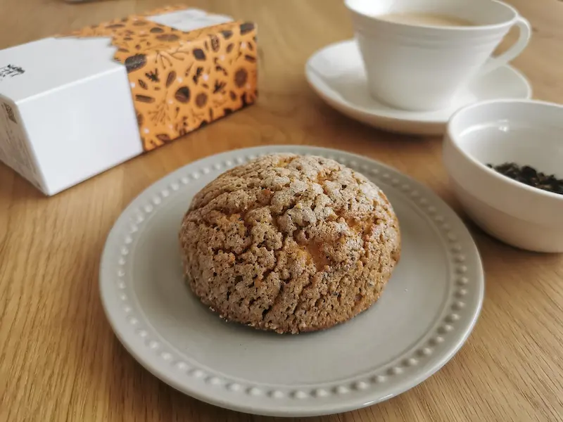 手ごねで簡単 紅茶のメロンパン 紅茶パンレシピ Linktea ネパール紅茶