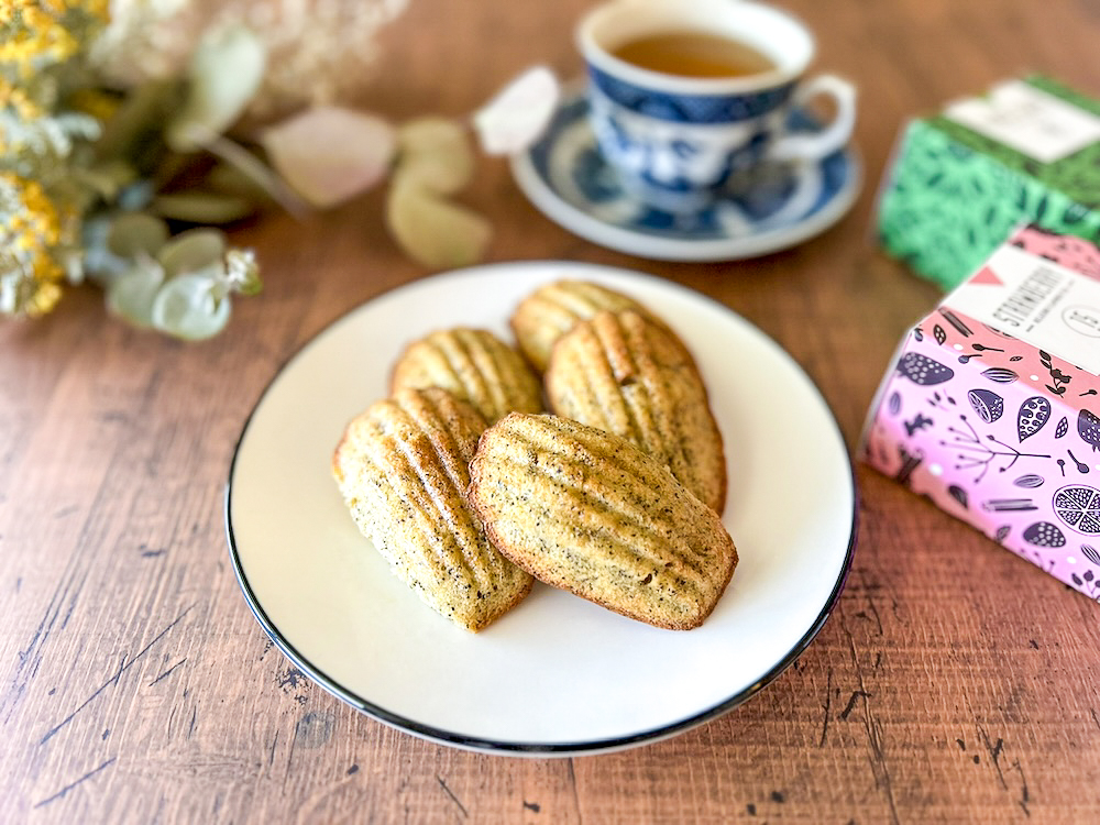 いちじくと紅茶のマドレーヌ」プチプチ食感が美味しい！簡単レシピ